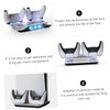 Angoily Dual Charging Base with LED Indicator for Console Fast