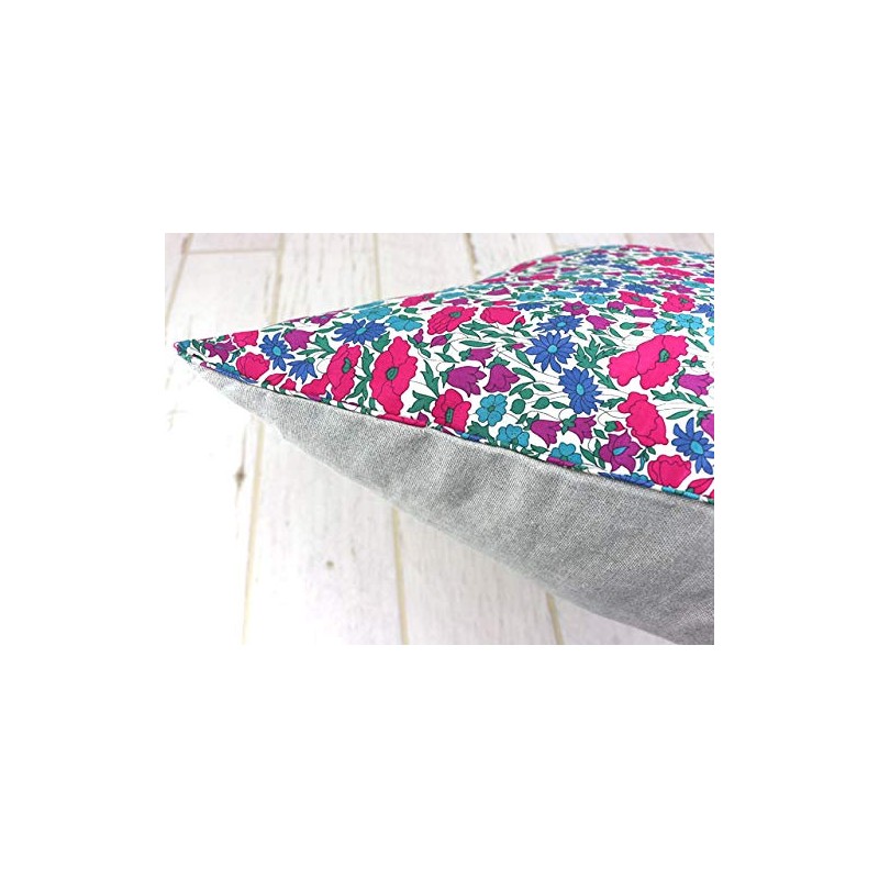 DDintex Floret LONDON Cushion Cover Poppy & Daisy Green 45x45cm