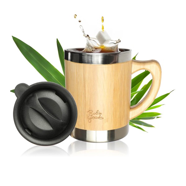 Robin Goods® Drinking Cup, Double-Walled 300 ml, Made of Stainless