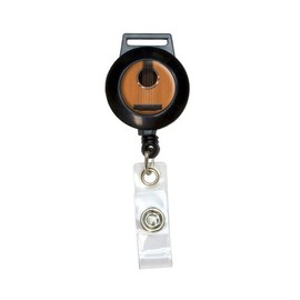 Acoustic Guitar - Strings Lanyard Retractable Reel Badge ID Card Holder
