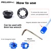 SONZUIA Crank Arm Adjusting Cap Removal Tool for Shimano Hollowtech