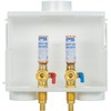 Water-Tite 85714 DU-ALL Dual-Drain Washing Machine Outlet Box - Quarter-Turn