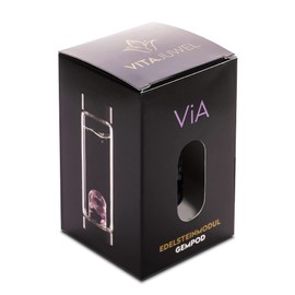 VitaJuwel Vitality Gemstone Module for ViA Bottle with Emerald and Rock Crystal
