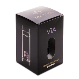 VitaJuwel Vitality Gemstone Module for ViA Bottle with Emerald and Rock Crystal