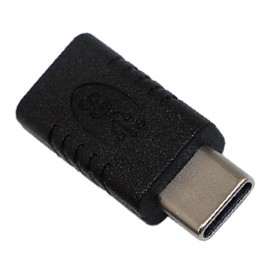 zdyCGTime Type-C USB 3.1 Adapter,Male to Female Type-C Extension Adapter,Compatible with laptops, mobile phones, tablets and other devices.