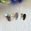 Butterfly Handmade Nail Tips - Almond / 버터 플라이 수제네일팁