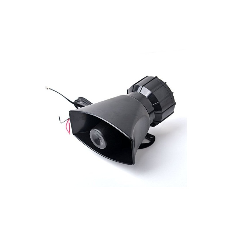 JEM&JULES 100W 12V Car Truck Alarm Police Fire Loud Speaker