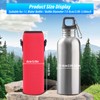 Water Bottle Carrier, Insulated Water Bottle Holder Bag Case Pouch