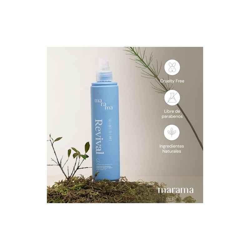 MARAMA Tratamiento Reparador - sin Parabenos Reconstructor 250 ml Fortalece