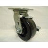 5" X 2" Swivel Caster Phenolic Wheel w/Brake 1000 Lbs