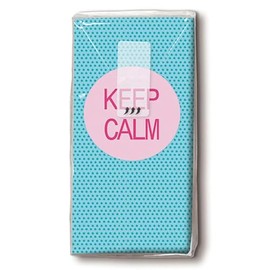 PAPER+DESIGN Motif Handkerchief FSCMix 10 Pieces Keep Calm