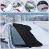 Windshield Snow Cover Compatible with Hummer H3 2005-2009, Car Snow