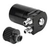 Car Oil Catch Can Internal Baffle Dual Chamber Filter Aluminium