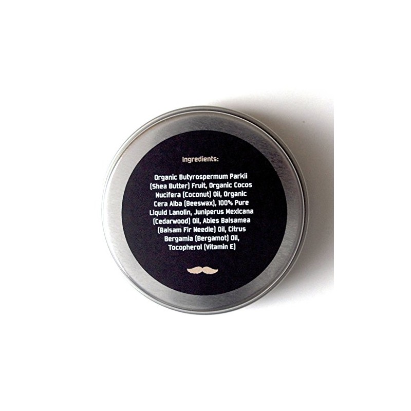Big Forest Beard Growth Balm 2oz- Leave-in Beard Conditioner -100%