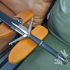 Medieval White Wolf Silver Steel Sword Metal Two Handed Replica