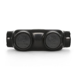 Insulated Wire Connectors DMNI - Polaris Connector Lugs Taps for Wires Range 1/0-14 AWG - Aluminum and Copper Wire Split Bolt Connector Slotted or 3/16" (D1/0-1 Pack of 4)