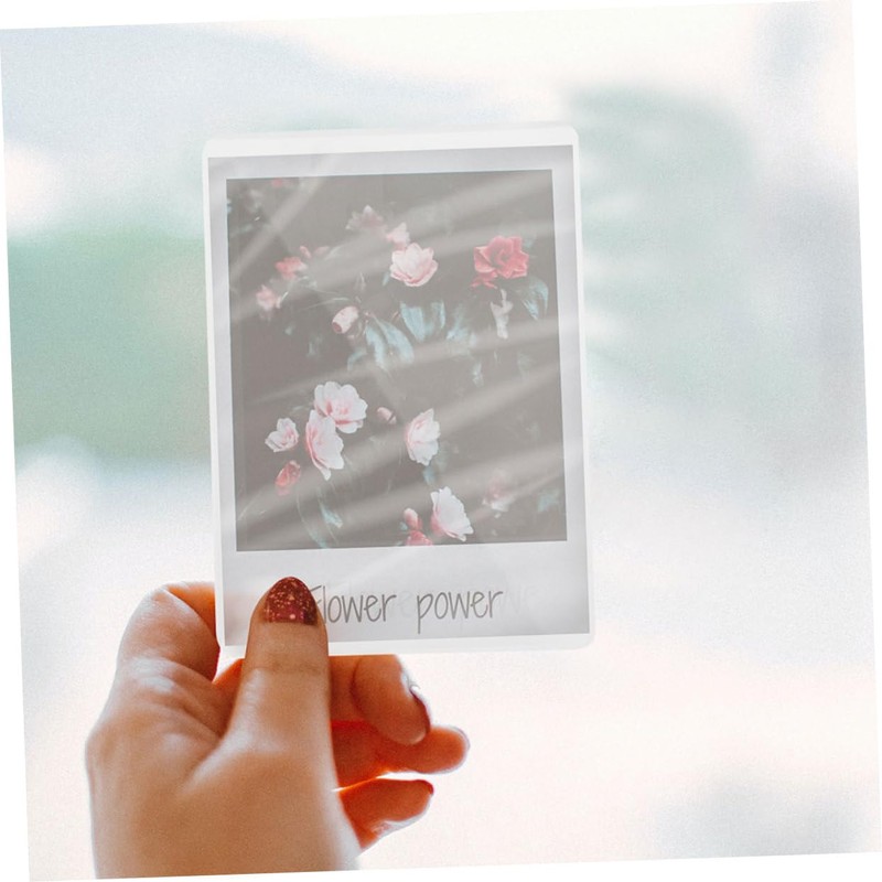 SHINEOFI 200 Sheets Transparent Laminating Film 7 Inches Photo Protective