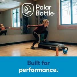 Polar Bottle Sports 24oz (700ml) FLYDYE ELECTRIC BLUE Cycling Bottle