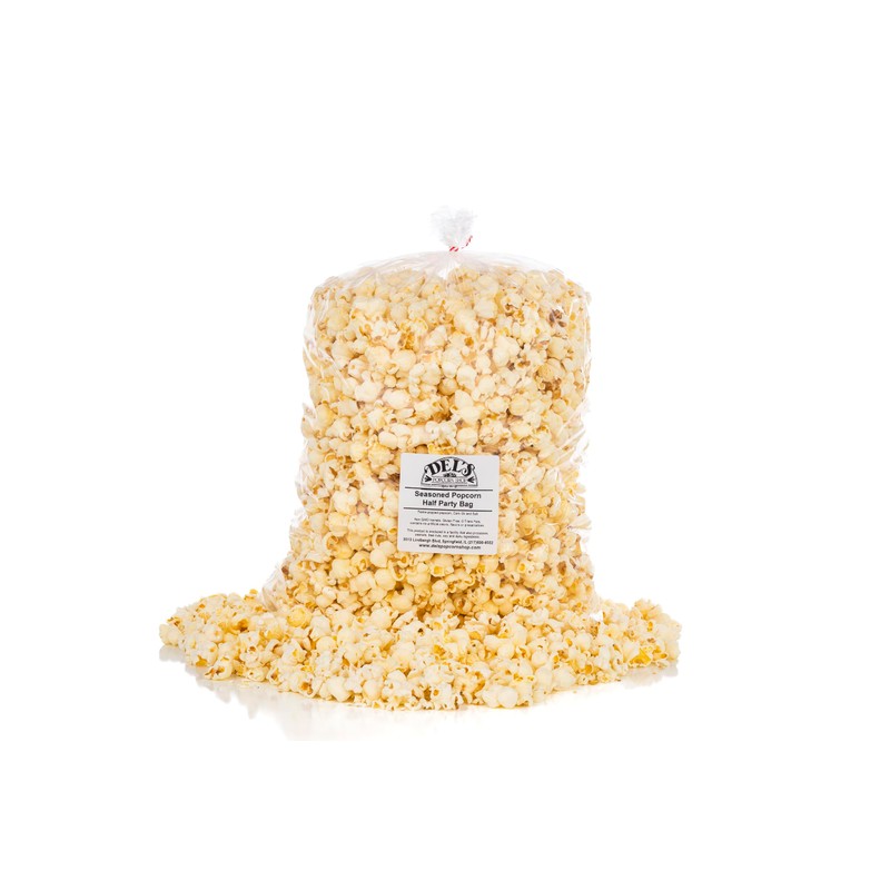 Bulk Salt & Butter Popcorn (Serves 9-12) Del's Popcorn Shop