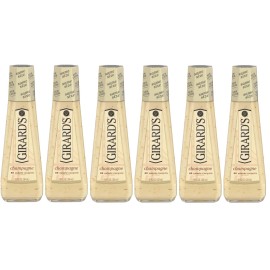 Girard's Champagne Vinaigrette Dressing 12oz Pack of 6 Low Calorie Natural Sa...