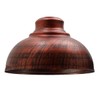LEDSone Industrial Ceiling Pendant Light Shades, Retro Vintage Style Curvy