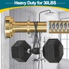 Gold Tension Shower Curtain Rod 36-84 Inch(3-7ft) Never Rust No