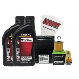 Kawasaki Cyclemax Standard Tune Up Kit with Spark Plugs fits 1988 Kawasaki BAYOU 300