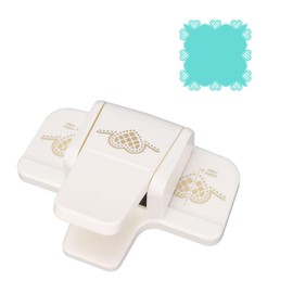 Craft Punches for Paper Crafts, Cute Flower Pattern Border Punch Paper Edges Cutter Shape Cutters for Paper Paper Shape Cutter Craft Punch Tool for Crafts Card Making (Heart Pattern Large Size)