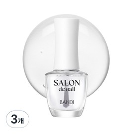 Bandi BANDI Salon de nail manicure, 7ml, base coat, 3 pcs / 반디BANDI 살롱드 네일 매니큐어, 7ml, 베이스코트, 3개