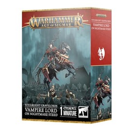 Games Workshop - Warhammer - Age of Sigmar - Soulblight Gravelords: Vampire Lord on Nightmare Steed