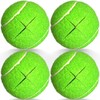 HiBallBall 4 Pack Precut Tennis Balls for Walkers, Tennis Balls