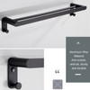 Single Towel Rack Aluminum Alloy 50cm / 20in Wall Mounted