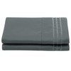 PiccoCasa Brushed Microfiber Pillowcases 2 Pack Soft Breathable Pillow Covers