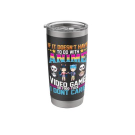 Anime Video Gaming Food Japanese for Gaming Manga lover Stainless Steel Insulated Tumbler