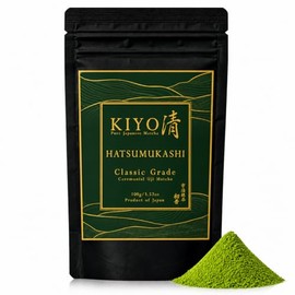 Kiyo Matcha Matcha ceremonial Hatsumukashi Uji de grado clásico polvo de té verde matcha japonés puro de primera cosecha, de grado ceremonial, de Uji 