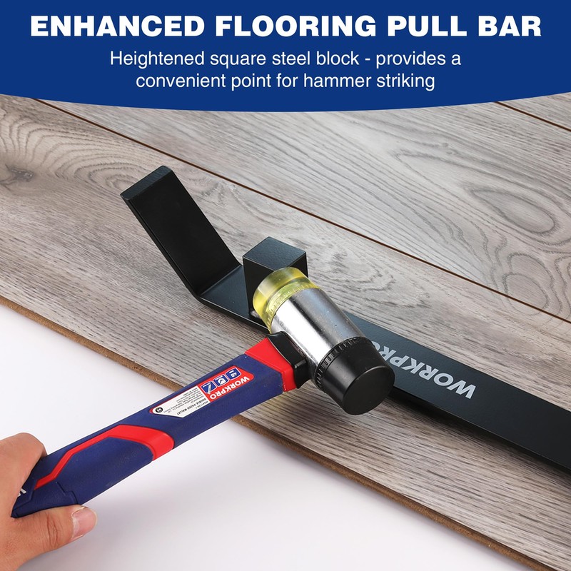 WORKPRO 17＂ Heavy Duty Pull and Pry Bar, Professional Pull