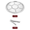 uxcell Stainless Steel Steamer Rack with Stand, 7.9 Inches Pot