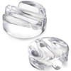 TOPZEA 9 Pack Fermentation Glass Weights with Easy Grip Handle