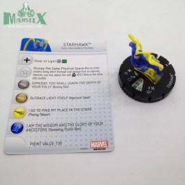 WizKids Heroclix Guardians of the Galaxy set Starhawk#004 Common figure w/card!