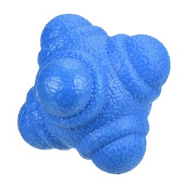 PATIKIL Bounce Reaction Balls, Coordination Ball Agility & Speed Reflex Training Game Sports Ball TPR Low Difficulty for Baseball Soccer Softball Basketball, Blue