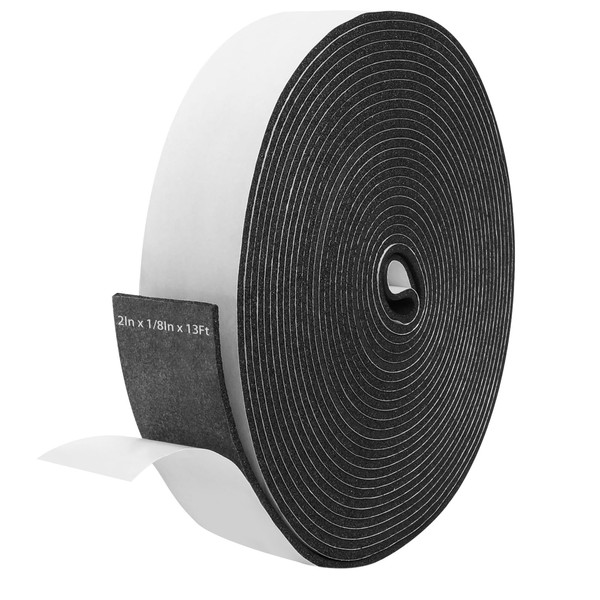 Storystore Foam Insulation Tape Self Adhesive, 2In x 1/8In x
