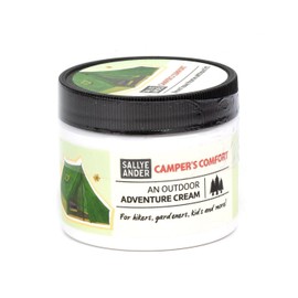 Sallye Ander Campers Comfort Outdoor Cream – 8 oz | Natural Skin Moisturizer for Outdoor Use | Nourishing Cream with Essential Oils