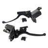 7/8" 22mm Left Hydraulic Brake Master Cylinder with Handle Lever