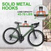 Metal Garden Hose Holder - Heavy Duty Hanger Wall Mount