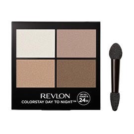 Paleta de sombras de ojos de Revlon, ColorStay de día a noche hasta 24 horas de maquillaje de ojos, aterciopelado, pigmentado, acabado mate y brillante, 555 Moonlit, 0.25 onzas
