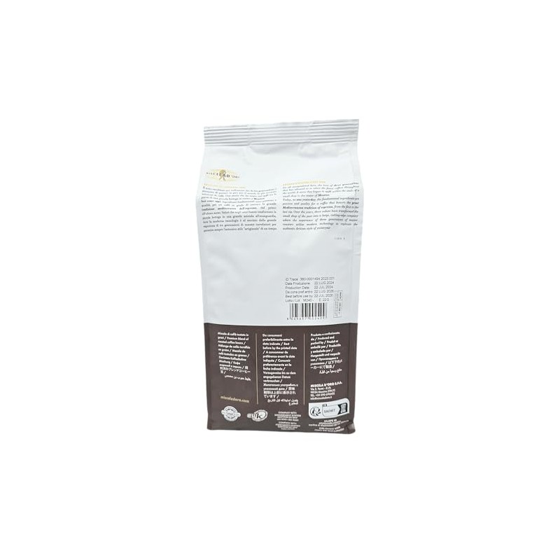 Miscela D'Oro Natura - Organic Fairtrade Espresso Beans, 2.2 lbs