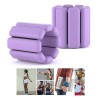 1kg Par Tobilleras Peso Muñequeras Pulsera Silicon Polainas