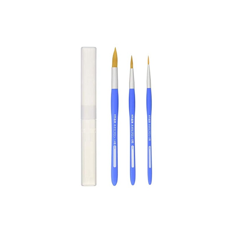 Sakura Crepas NR3A-T Neosebron Round Brush Set of 3 with
