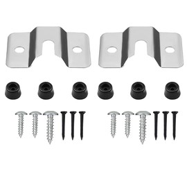 ZHIQIN 2 Sets Dartboard Holder Wall Hanging Bracket Set Screws Kit for Mounting Bracket Kit Wall Hanging Portable Dartboard Set