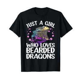 Cool Bearded Dragon Art For Girls Women Bearded Dragon Lover T-Shirt